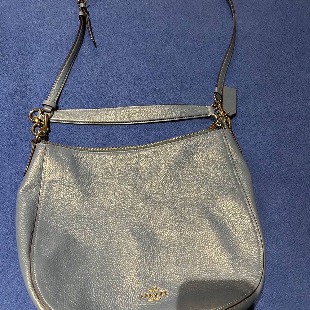 Coach leather purse